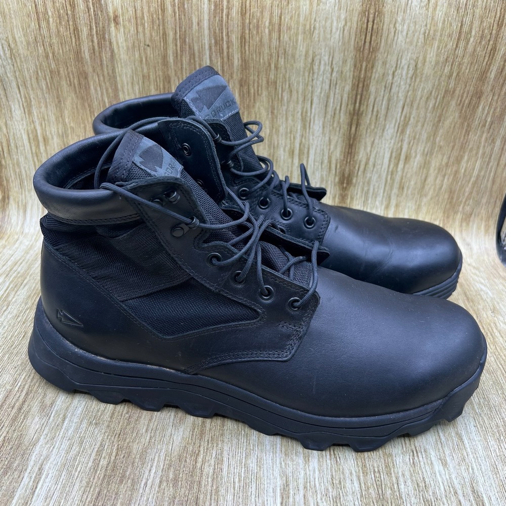 GORUCK MACV-2 Tactical Boots Men's Size 13 Black Leather Nylon Rucking Shoes
